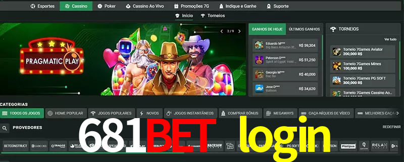 cassino 681bet login